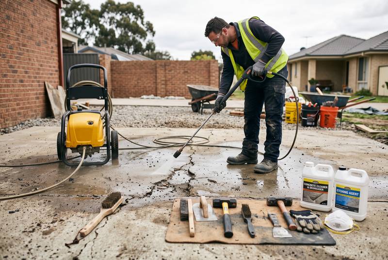 Concrete Repair Starts With Proper Preparation