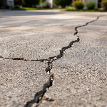 Cracks and Damaged Areas