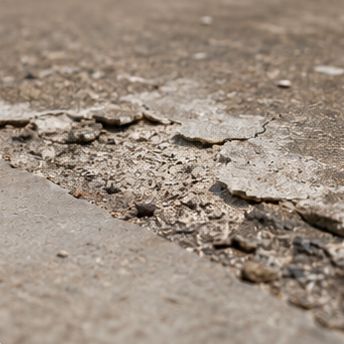 Flaking and Deterioration
