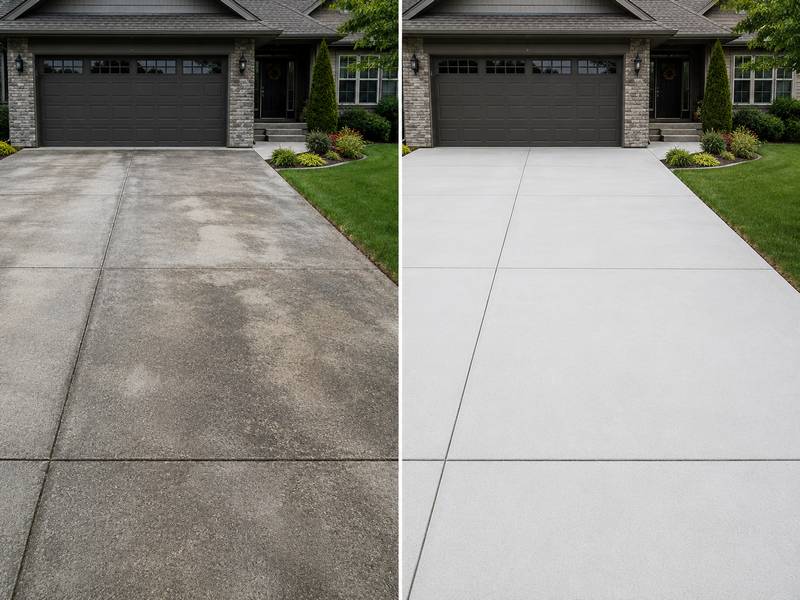 See the Difference Driveway Restoration Can Make
