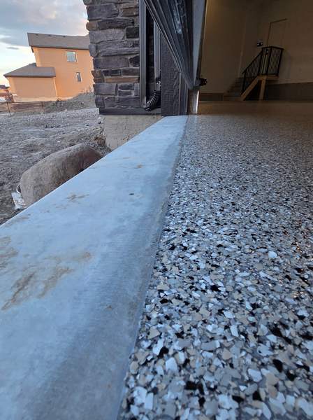 residential garage epoxy flooring Calgary